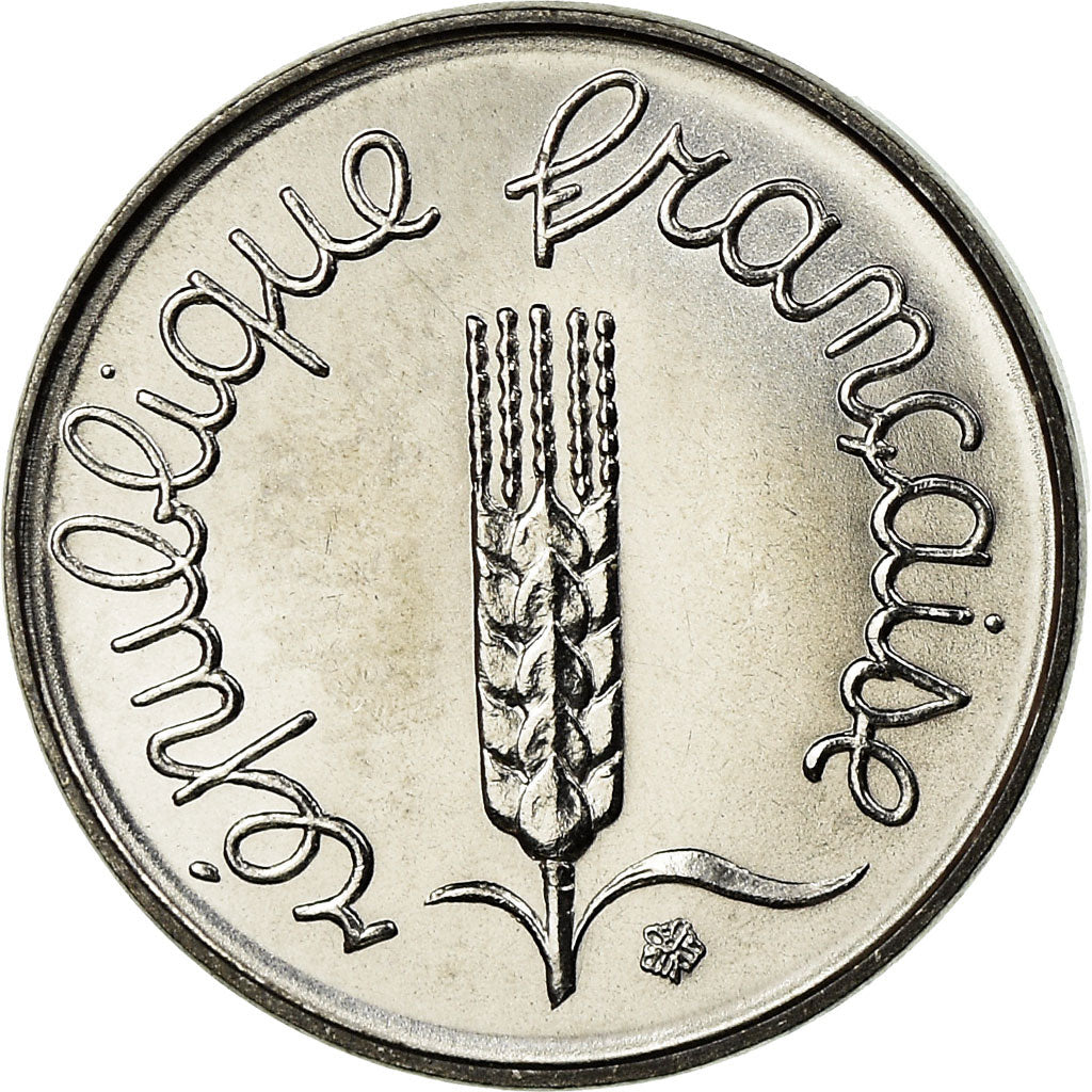 Munten, Frankrijk, Épi, Centime, 1983, Paris, UNC, Stainless Steel, KM:928