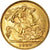 Coin, Great Britain, George V, 1/2 Sovereign, 1913, MS(60-62), Gold, KM:819