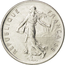 FRANCE, Semeuse, 5 Francs, 1992, Paris, KM #926a.1, MS(63), Nickel Clad...