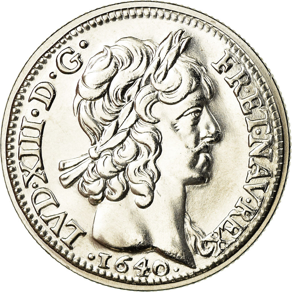 Coin, France, Louis d'or de Louis XIII, 5 Francs, 2000, Paris, MS(64)
