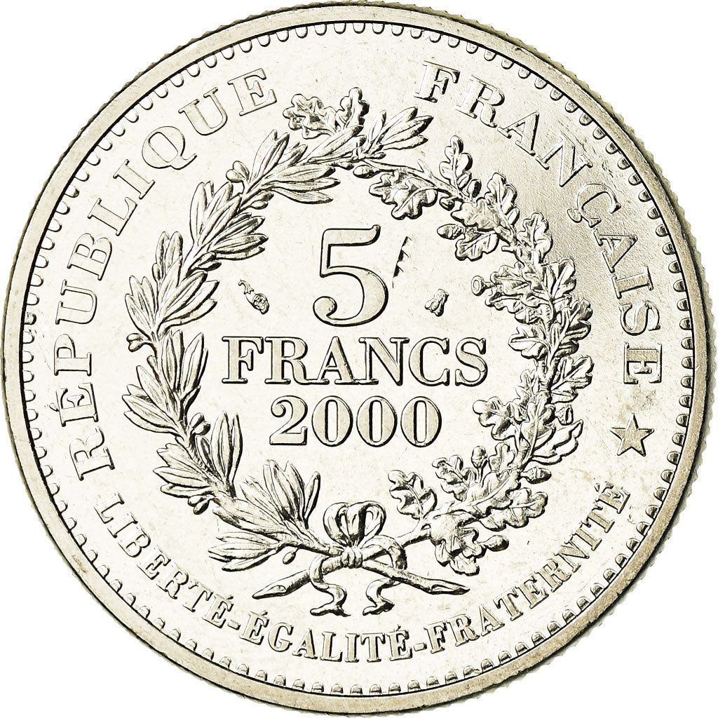 Coin, France, Louis d'or de Louis XIII, 5 Francs, 2000, Paris, MS(64)