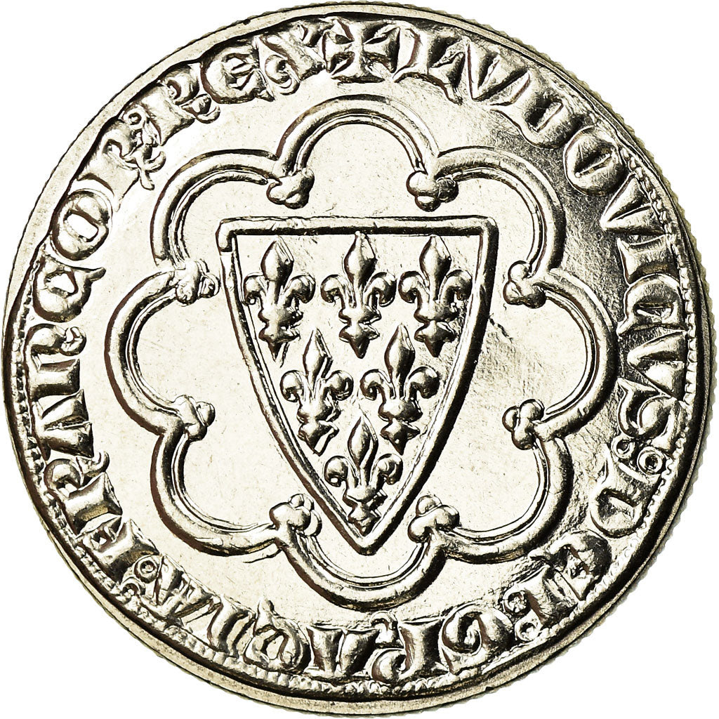 Monnaie, France, Écu de Saint Louis, 5 Francs, 2000, Paris, SPL+, Copper-Nickel