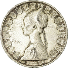 Coin, Italy, 500 Lire, 1959, Rome, AU(50-53), Silver, KM:98