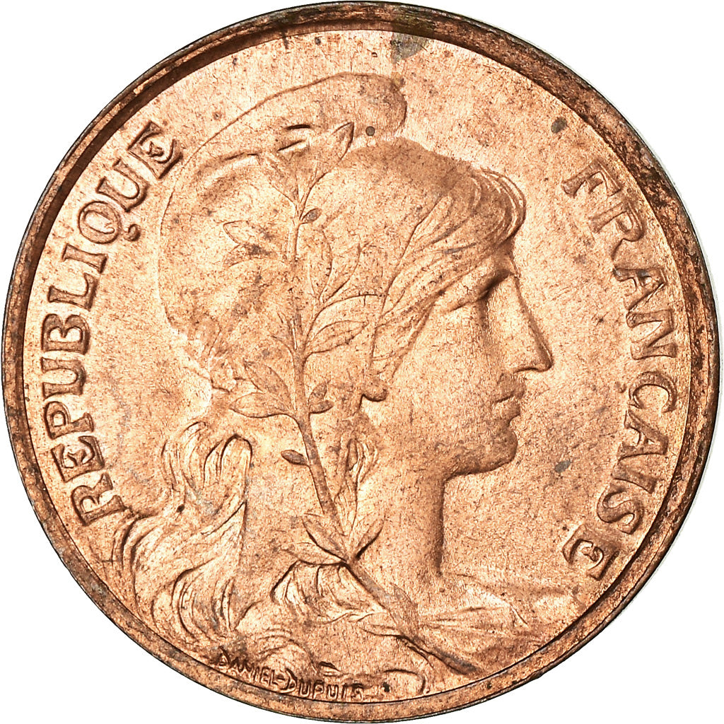 Coin, France, Dupuis, 5 Centimes, 1916, Paris, MS(60-62), Bronze, KM:842