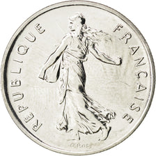 Münze, Frankreich, Semeuse, 5 Francs, 1994, UNZ+, Nickel Clad Copper-Nickel