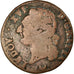 Moneta, Francja, Louis XVI, 1/2 Sol ou 1/2 sou, 1/2 Sol, 1789, Metz, VF(20-25)