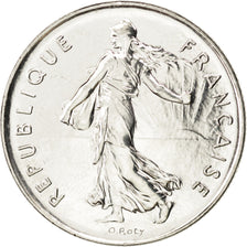 FRANCE, Semeuse, 5 Francs, 2000, Paris, KM #926a.1, MS(64), Nickel Clad...
