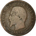 Moneta, Francia, Napoleon III, Napoléon III, 5 Centimes, 1856, Rouen, MB