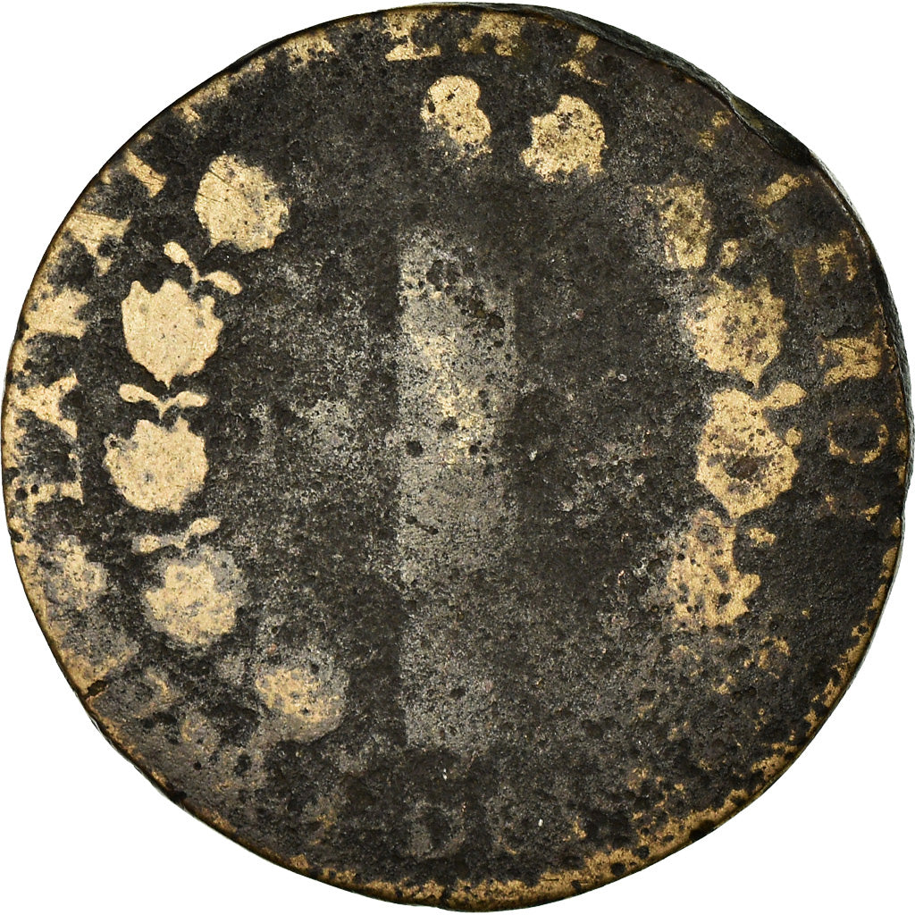 Coin, France, 12 deniers françois, 12 Deniers, 1792, Paris, F(12-15), Bronze