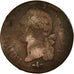 Coin, France, Louis XVI, Sol ou sou, Sol, 1791, Lyon, F(12-15), Copper