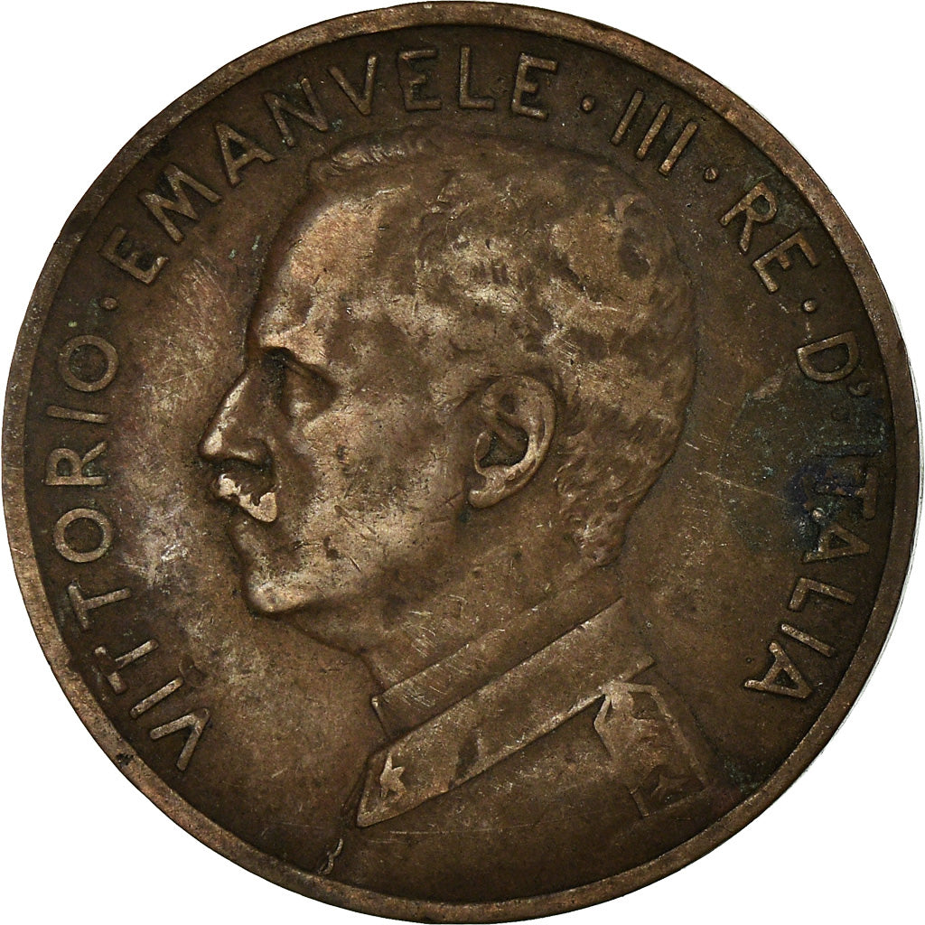 Coin, Italy, Vittorio Emanuele III, 5 Centesimi, 1913, Rome, EF(40-45), Bronze