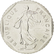 FRANCE, Semeuse, 2 Francs, 1981, KM #942.1, MS(64), Nickel, 26.5, Gadoury #547,.