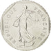 FRANCE, Semeuse, 2 Francs, 1981, KM #942.1, MS(64), Nickel, 26.5, Gadoury #547,.