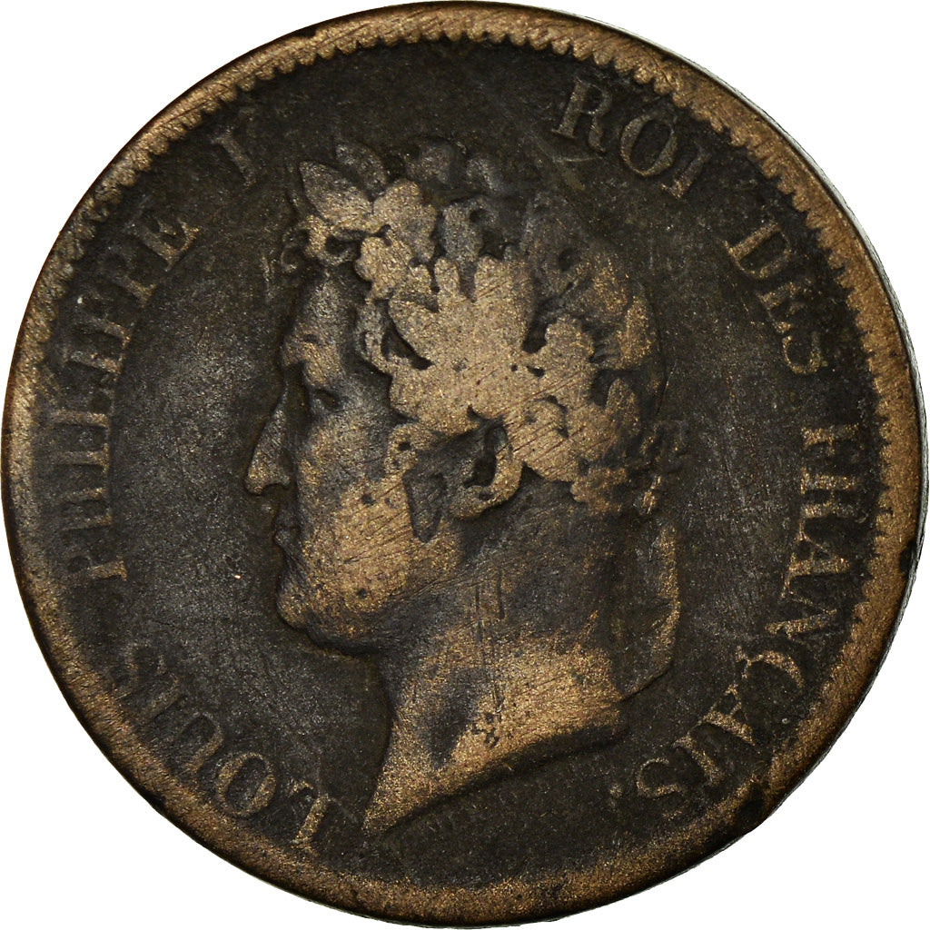 Coin, FRENCH COLONIES, Louis - Philippe, 5 Centimes, 1839, Paris, VF(20-25)