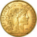 Coin, France, Marianne, 10 Francs, 1900, Paris, EF(40-45), Gold, KM:846