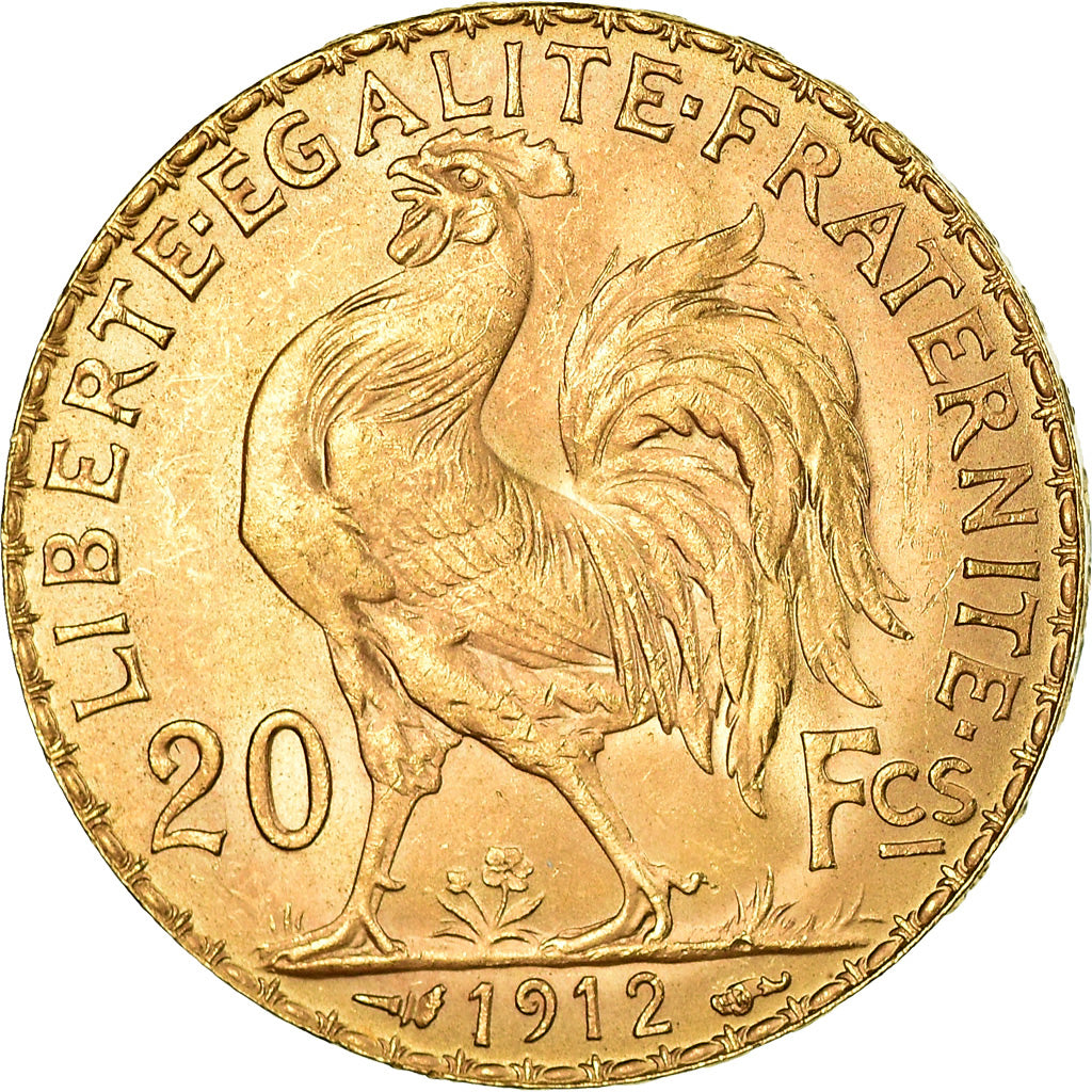 Monnaie, France, Marianne, 20 Francs, 1912, SPL, Or, Gadoury:1064a, KM:857