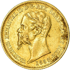 Münze, Italien Staaten, SARDINIA, Vittorio Emanuele II, 20 Lire, 1852, Genoa
