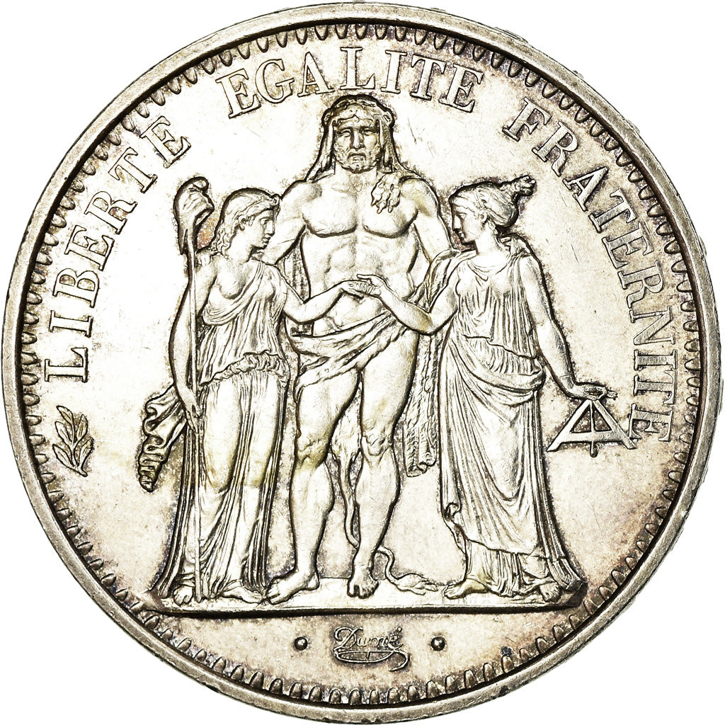 Coin, France, Hercule, 10 Francs, 1972, Paris, AU(55-58), Silver, KM:932