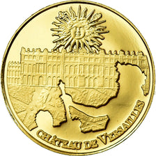 France, 5 Euro, Le Château de Versailles, 2011, BE, MS(65-70), Gold
