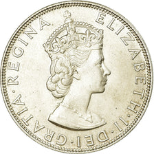 Coin, Bermuda, Elizabeth II, Crown, 1964, MS(60-62), Silver, KM:14