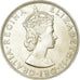 Coin, Bermuda, Elizabeth II, Crown, 1964, MS(60-62), Silver, KM:14