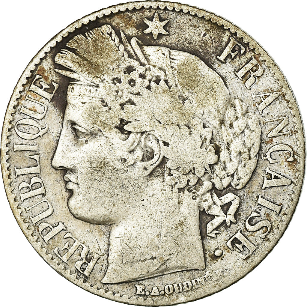 Monnaie, France, Cérès, Franc, 1888, Paris, TB+, Argent, Gadoury:465a