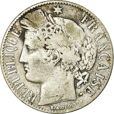 Monnaie, France, Cérès, Franc, 1888, Paris, TB+, Argent, Gadoury:465a