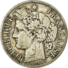 Coin, France, Cérès, 2 Francs, 1871, Paris, EF(40-45), Silver, KM:817.1