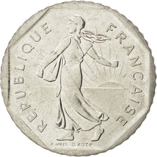 Francia, Semeuse, 2 Francs, 1989, SPL, Nichel, KM:942.1, Gadoury:547