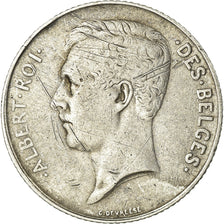 Moneta, Belgio, Franc, 1913, MB+, Argento, KM:72