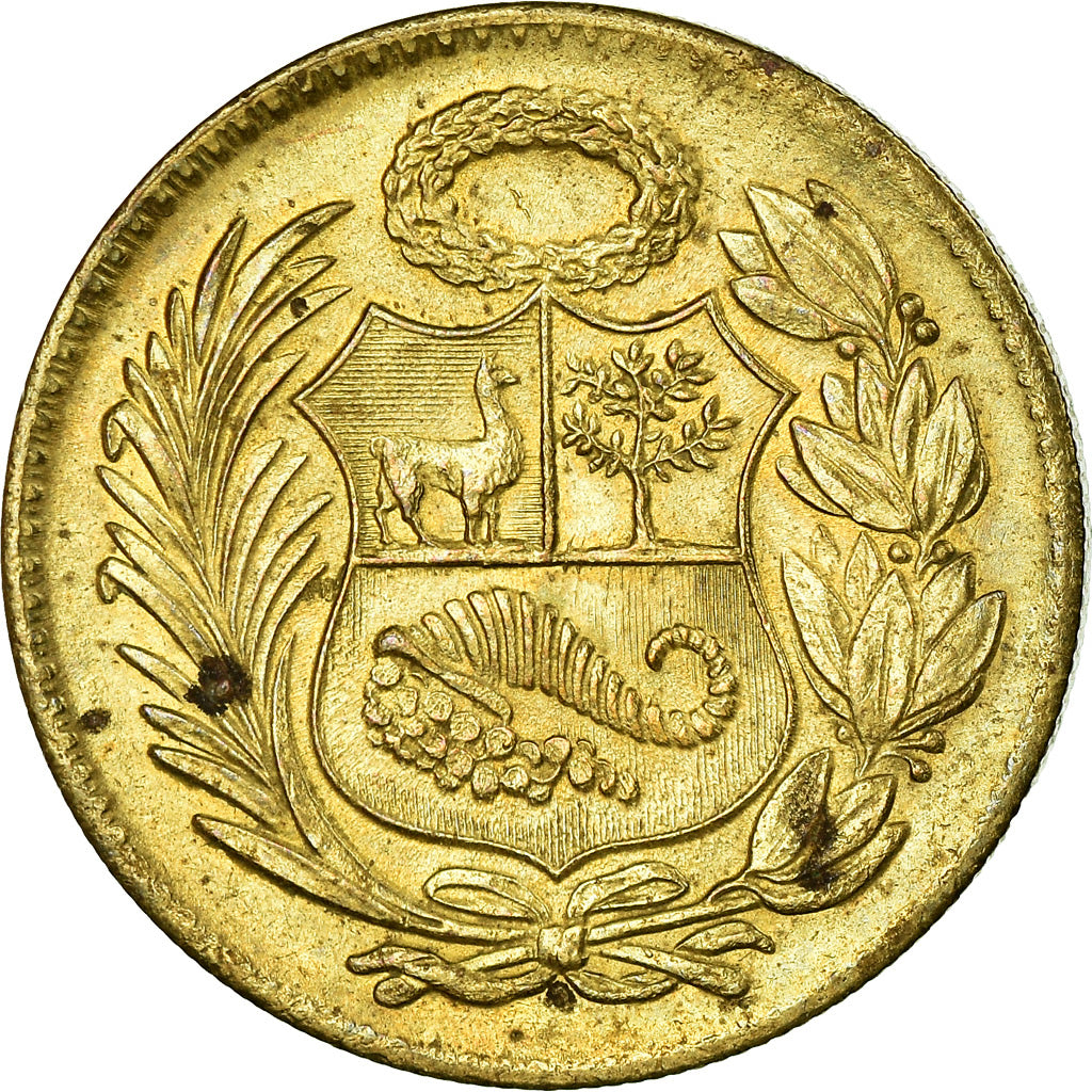 Moneta, Perù, Sol, 1964, BB, Ottone, KM:222