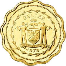 Coin, Belize, Cent, 1975, Franklin Mint, Proof, MS(64), Bronze, KM:46