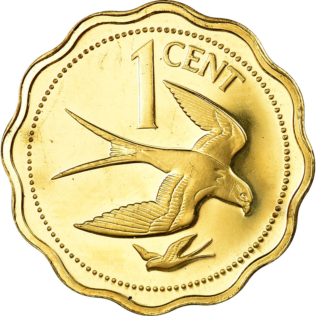 Coin, Belize, Cent, 1975, Franklin Mint, Proof, MS(64), Bronze, KM:46