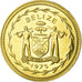 Coin, Belize, 5 Cents, 1975, Franklin Mint, Proof, MS(64), Nickel-brass, KM:47