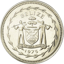 Coin, Belize, 50 Cents, 1975, Franklin Mint, Proof, MS(64), Copper-nickel, KM:50