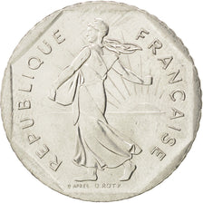 FRANCE, Semeuse, 2 Francs, 1994, KM #942.1, MS(60-62), Nickel, 26.5, Gadoury...