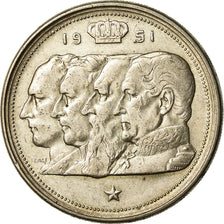 Coin, Belgium, 100 Francs, 100 Frank, 1951, EF(40-45), Silver, KM:139.1
