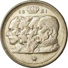 Münze, Belgien, 100 Francs, 100 Frank, 1951, SS, Silber, KM:139.1