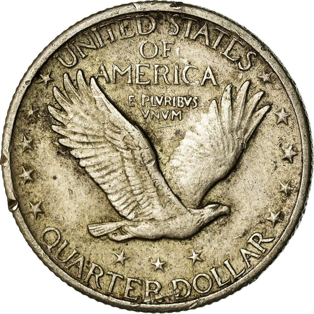 Coin, United States, Standing Liberty Quarter, Quarter, 1918, U.S. Mint