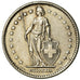 Coin, Switzerland, 2 Francs, 1977, Bern, EF(40-45), Copper-nickel, KM:21a.1