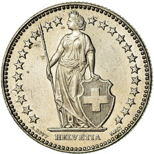 Coin, Switzerland, 2 Francs, 2013, Bern, AU(55-58), Copper-nickel, KM:21a.3
