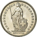 Coin, Switzerland, 2 Francs, 2015, Bern, MS(60-62), Copper-nickel