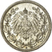 Coin, GERMANY - EMPIRE, 1/2 Mark, 1912, Berlin, AU(55-58), Silver, KM:17