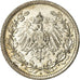 Coin, GERMANY - EMPIRE, 1/2 Mark, 1912, Berlin, AU(55-58), Silver, KM:17
