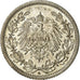 Coin, GERMANY - EMPIRE, 1/2 Mark, 1912, Berlin, AU(55-58), Silver, KM:17