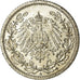 Moneta, GERMANIA - IMPERO, 1/2 Mark, 1912, Berlin, SPL, Argento, KM:17