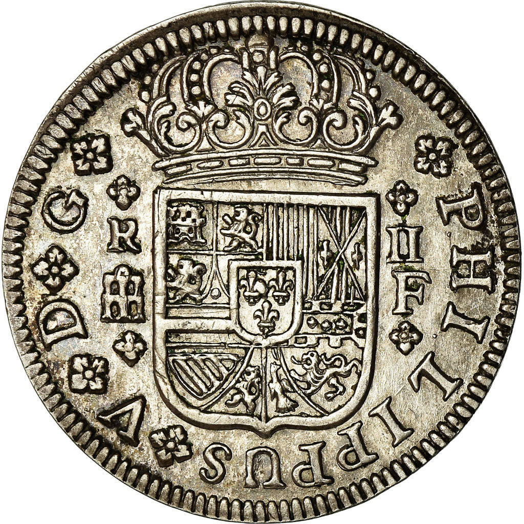 Münze, Spanien, Philip V, 2 Reales, 1723, Segovia, VZ, Silber, KM:297