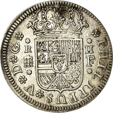 Coin, Spain, Philip V, 2 Reales, 1723, Segovia, MS(60-62), Silver, KM:297