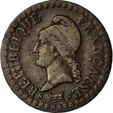 Coin, France, Dupré, Centime, AN 6, Paris, VF(30-35), Bronze, KM:646