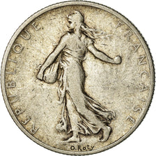 Monnaie, France, Semeuse, 2 Francs, 1901, Paris, TB, Argent, Gadoury:532